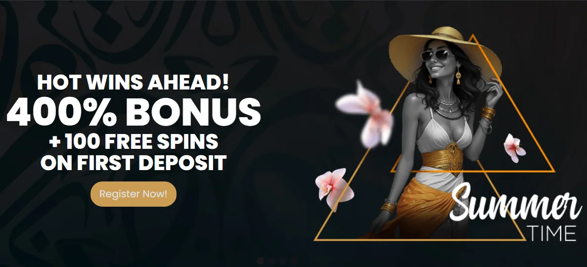 Golden Pharaoh casino main page